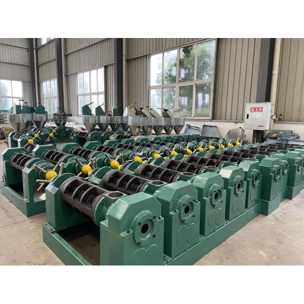 Qingjiang Oil Press Machine Line Automatic Screw Oil Press 100-200kg/H Sprial Oil Mill