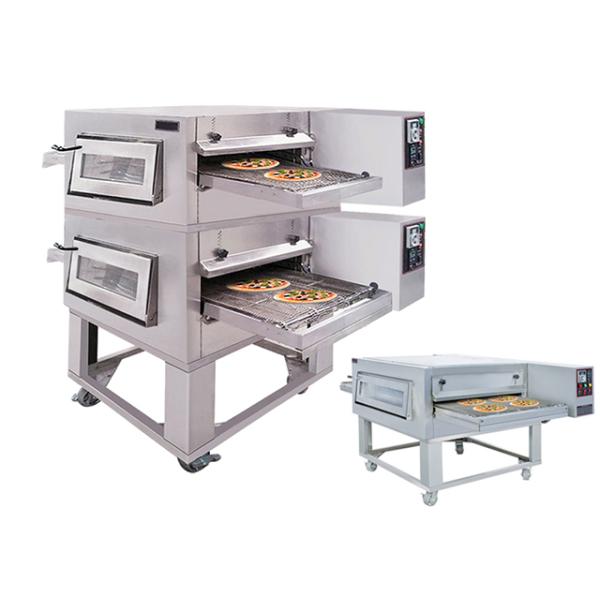 Нержавеющая сталь 2 печи пиццы ресторана коммерчески украшает электрическая конвекция