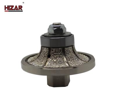 CNC Stone Engraving Stone Router Bits No 3 Grit Hand Profile M14 Thread 75mm