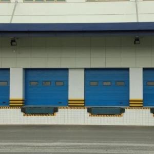 Electric Remote Overhead Sectional Door Panel Thickness 40mm~80mm Length 8000mm