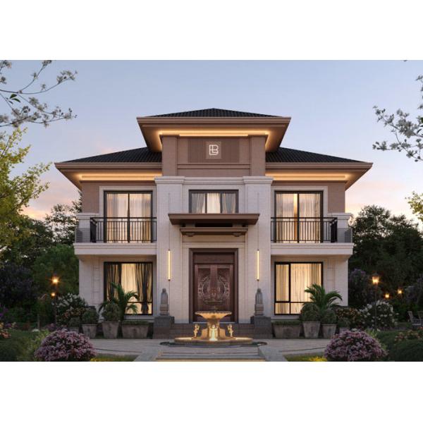 Light Steel Prefabricated Accommodation Modular House Single Family Homes