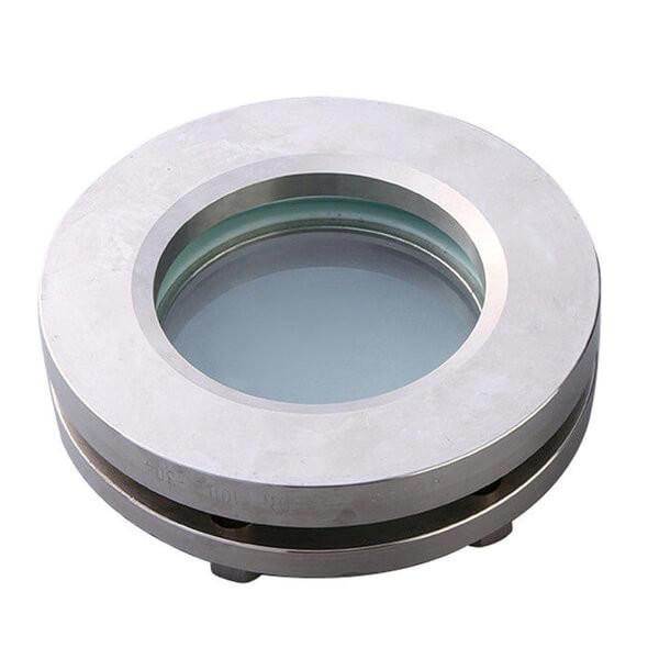 Explosion - Proof  Sanitary Flanged Sight Glass For Tanks 10 Bar