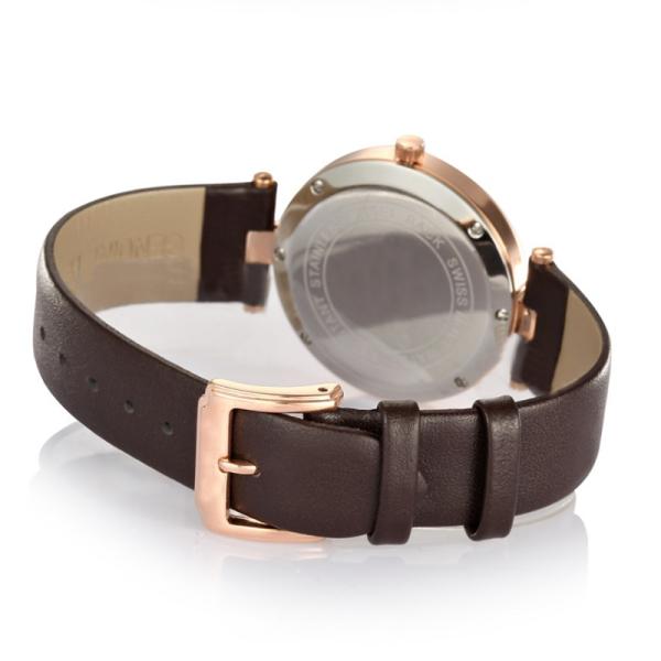 Дозор моды случайных женщин ювелирных изделий, дозор диапазона неподдельной кожи шкалы МОП