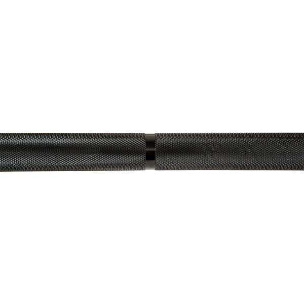 black zinc barbell for men powerlifting and weightlifting training, standard barbell bar black zinc