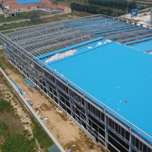 Do vento portal da oficina da construção de aço do quadro da casa pré-fabricada do grande período resistente sísmico