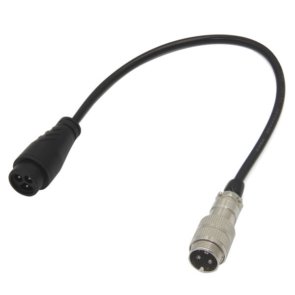 3 Pin 13.6inch Waterproof Male Female Electric Scooter Cable Scooter Spare Parts