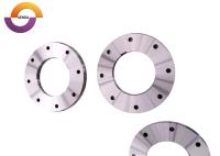 Trabajo en frío rotatorio SKD11 de las cuchillas de la cortadora de Ra0.1um para la máquina que raja