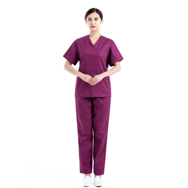 Muslim Women Hospital Scrub Suit Uniforms Maker Hubei Haixin Muslim Medical Scrubs Set Uniformes Nursing Clothes Wholesale