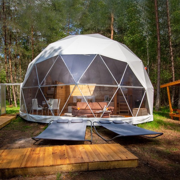 Glamping Dome Tents PVC Durable and Portable Outdoor Giant Tent Shelter