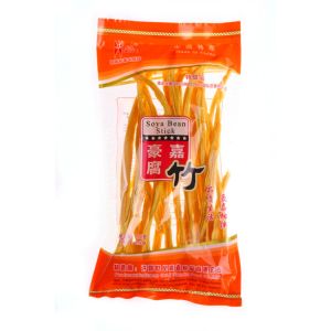 Bright Yellow Chinese Dried Bean Curd Stick Nutrition Fuzhu For Restaurant