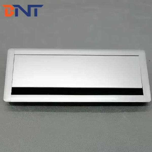 Hot sale office table cable connection box and flip up cable management box