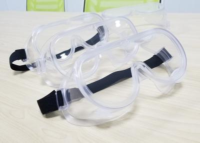 Quadro protetor de pouco peso do PVC dos óculos de proteção de segurança dos óculos de proteção de segurança da prova da névoa