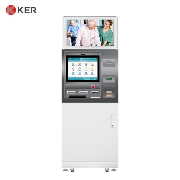 Ce/Fcc/Rohs 23.8 Inch And 17 Inch Floor Standing Vertical Self Service Report Print Terminal