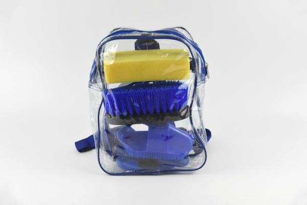 Dust Cleaning Horse Riding Grooming Kit 20*8*18 cm For Everyday Grooming