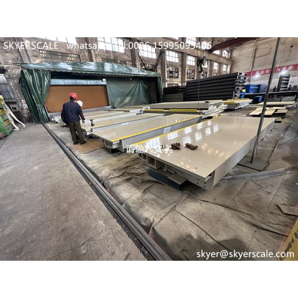 Peso personalizado de 18 metros 100 toneladas Peso de peso pesado Carro Peso de camión