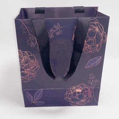 High End Custom Printed Paper Bags , Personalized Paper Shopping Bags