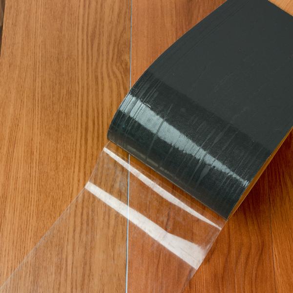 Fireproof Wood Design Vinyl Floor Stickers with 152.4*914.4mm Size for Indoor Use