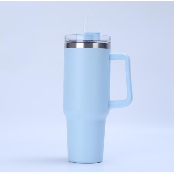 40oz 1200ml Double Wall Vacuum Tumbler Bottle Car Cup Leak Proof