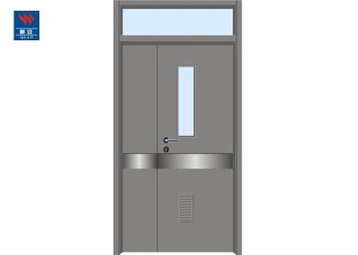 A visão de aço almofada portas de 1 fogo da hora FD60 para hospitais