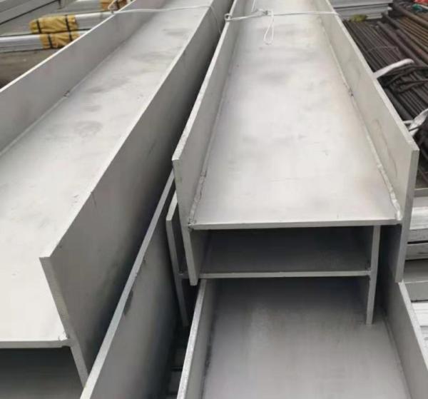A flange larga 316ti H de aço inoxidável da borda da régua irradia a hora 100x50mm JIS