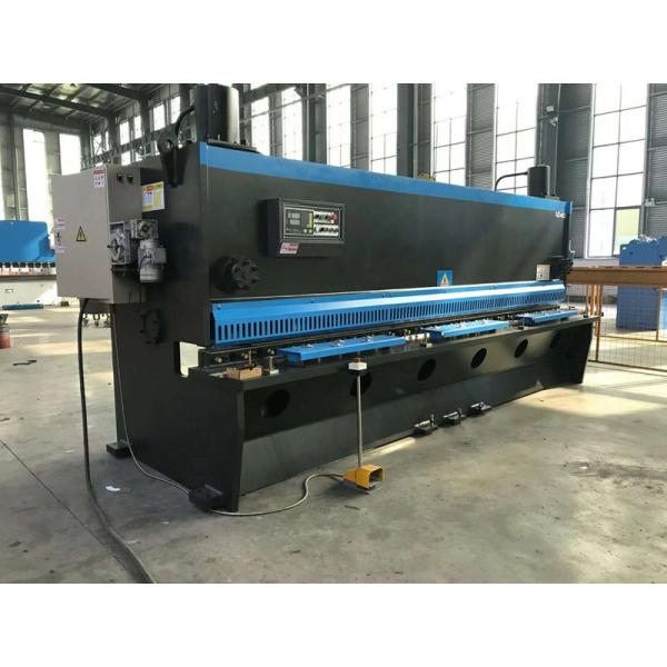 Máquina de corte eléctrica de acero resistente de la guillotina QC11K-12*4000 E21s de la placa