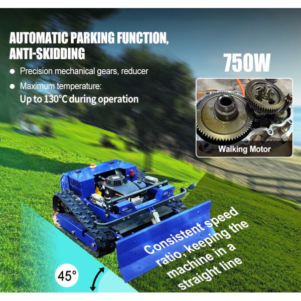 Factory Direct Sales Industrial Grade Cordless Track Width 150mm Snow Shovel Compatible Professional Lawn Mower for Lawn Estates