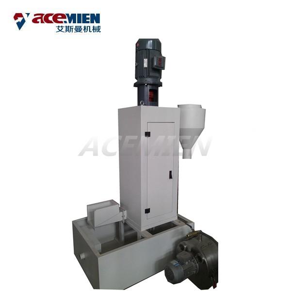 Single Screw Plastic Granulator Machine PP PE PET Flake Scrap Pelletizer