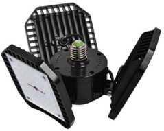 60/80/100/120W Commercial LED Outdoor Lighting 130lm / W LED Garage Lights