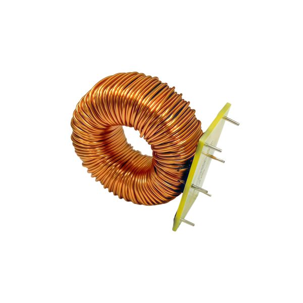 T157040 Magnetic Loop Inductor with Iron Silicon Aluminum Ferrite Core for High-current Capability and Soft Saturation