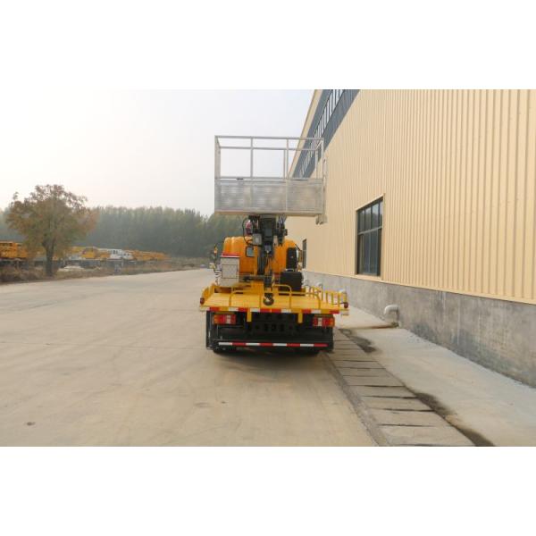 Horsepower 150hp Second-hand Boutique Howo 16m-30m Aerial Work Truck with Truck Crane