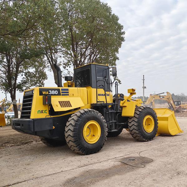 3m3 Bucket 16ton Used Hydraulic Wheel Loader Prices Komatsu WA380 - 3 Used Track Loader