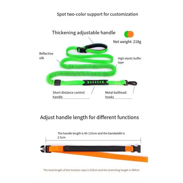 Настроенные многофункциональные домашние животные поводки Руки свободные собачьи поводки кроссбоди поводки