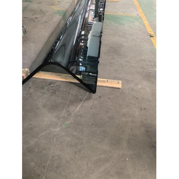 Малой радиуса кривое стекло горячее согнутое ламинированное изоляционное солнечное стекло покрытое пленкой высокопрочные стеклянные колонны