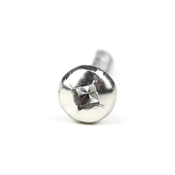 8x20mm Stainless Steel Square Drive Self Tapping Screws for INCH Measurement System