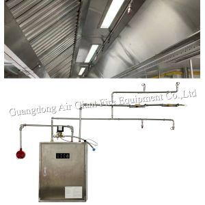 High-Efficiency Commercial Kitchen Fire Suppression System