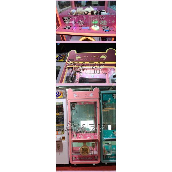 Fairground cute bear appearance crane claw arcade machine gift shop doll vending machine