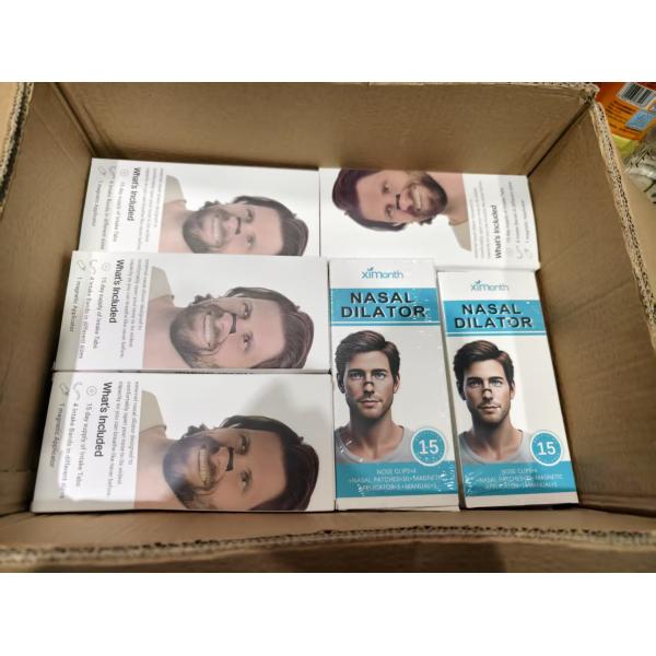 Non Woven Fabric Anti Snoring Breathing Magnetic Nasal Strips OEM Accepted