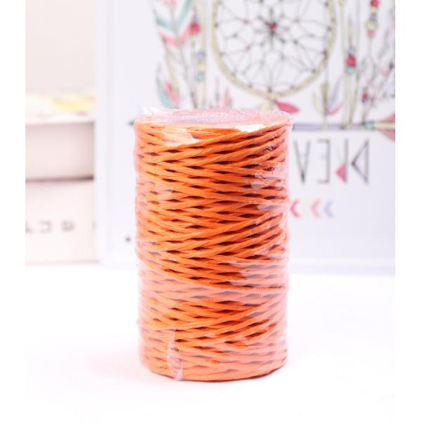 Железная проволока 2 мм бумажная веревка эко DIY Скрученная бумажная веревка биоразлагаемая