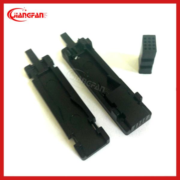 Closed 12 Cores Ribbon Cable Splitter 53x112x7.6 PLC Divider Indoor Bare Flat