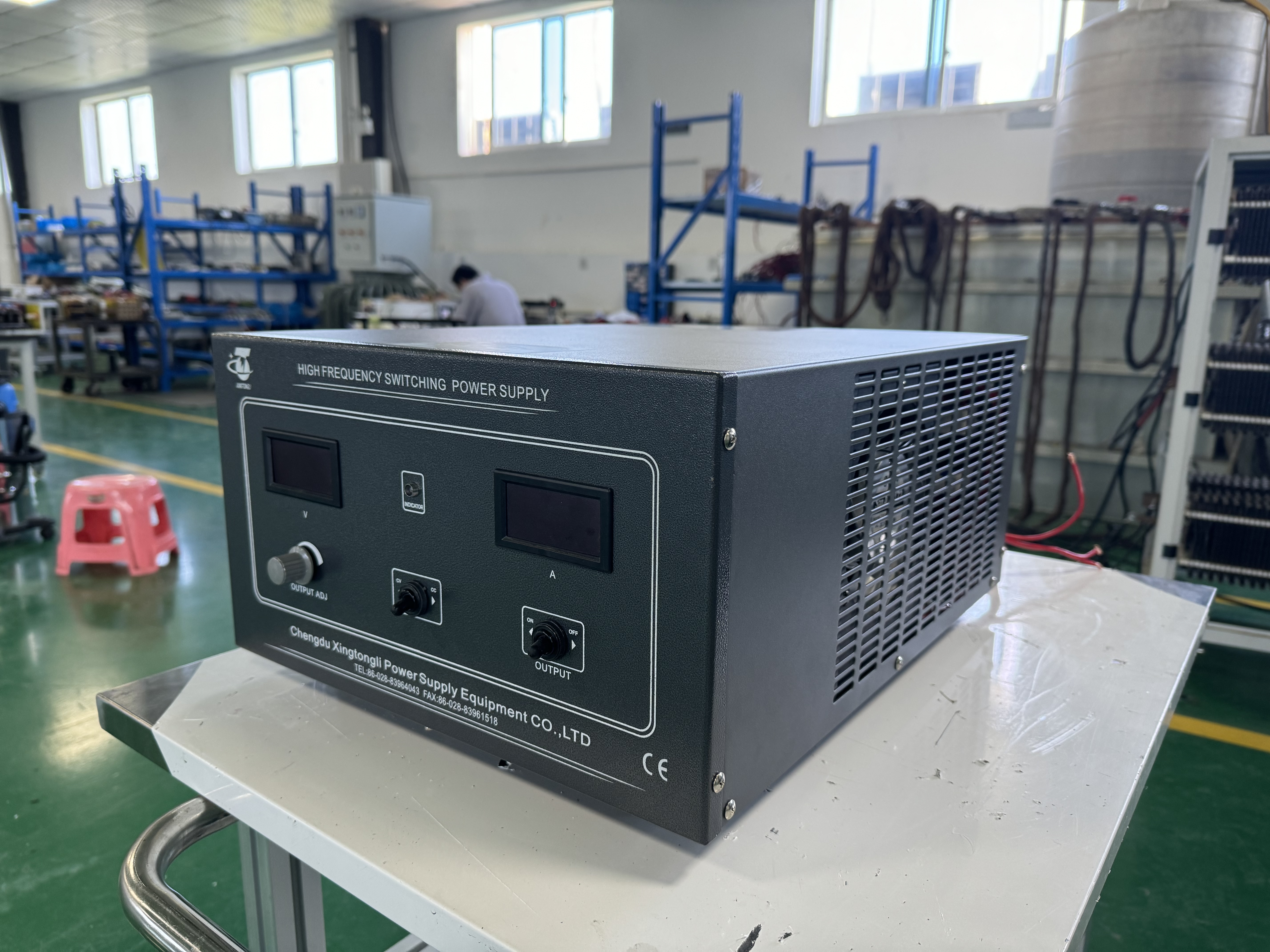 Электропластировка питания Выходный ток 0-1000A 0-5V локальное управление панели