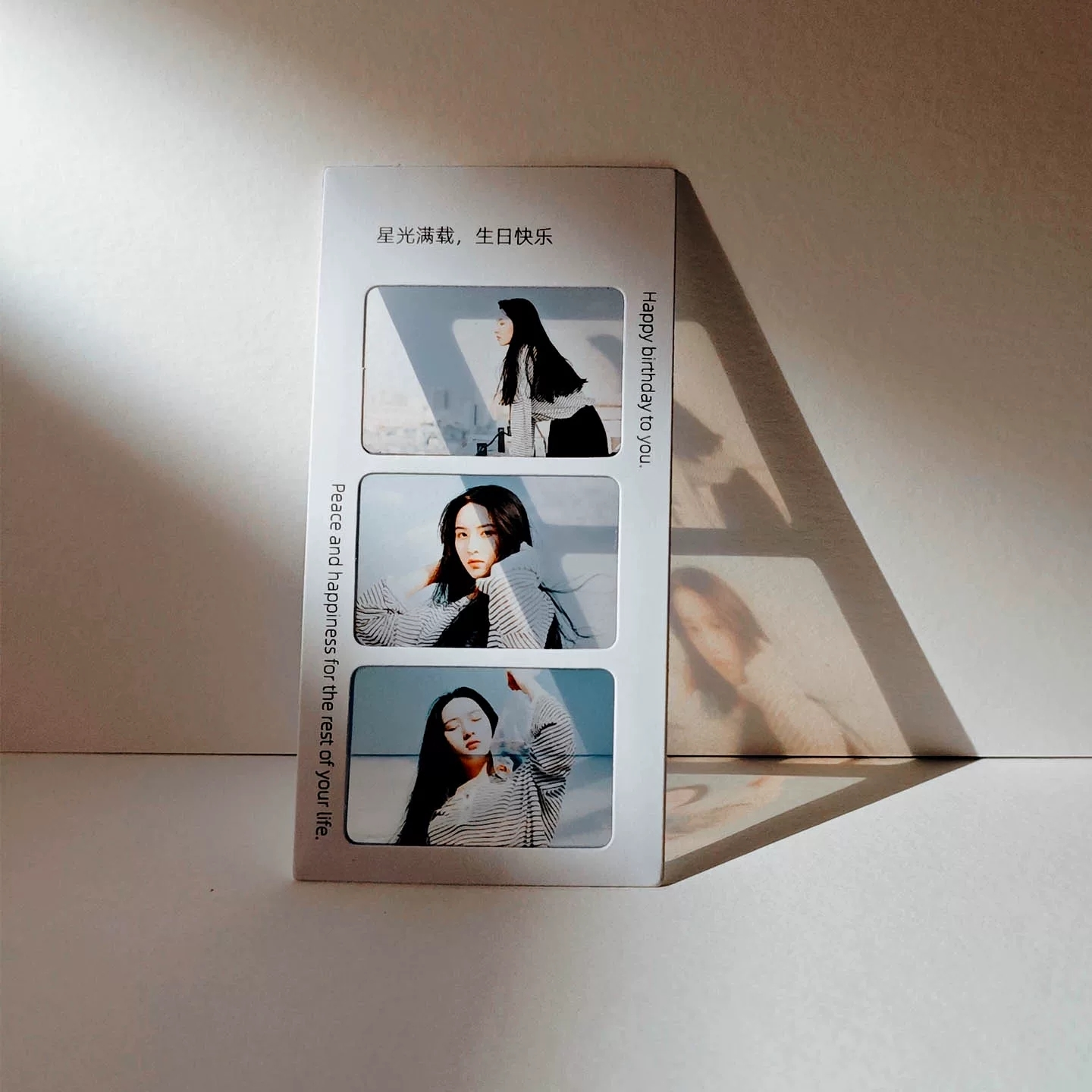 Film Strip Photo Cards With Hollow-Out Windows For Personalized Keepsake Gifts