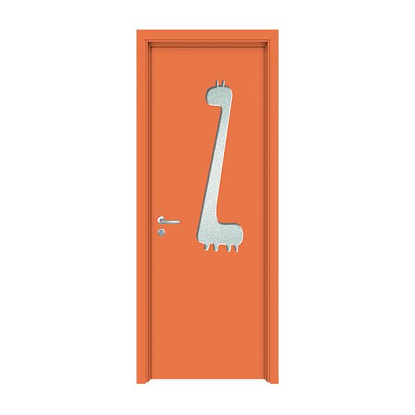 Modern Internal Wooden Doors Honeycomb Paper Infilling For Bedroom Classroom