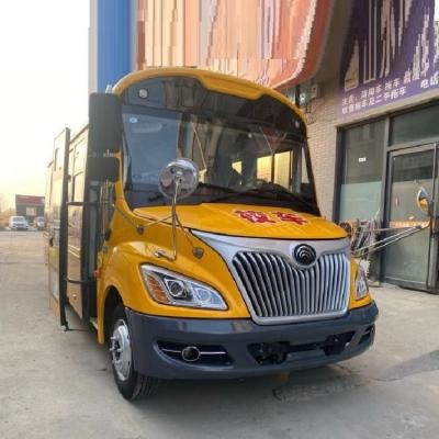 Primary School Students' Ideal Transportation Used School Bus with Manual Transmission