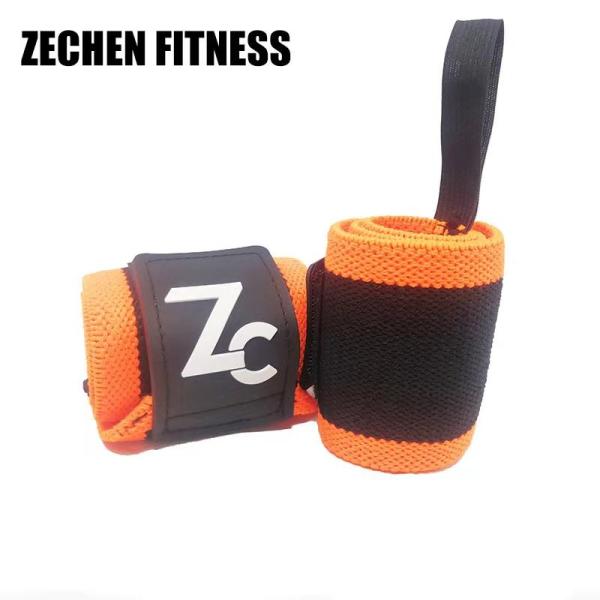 Heavy Duty Weight Lifting Wrist Wraps 45cm Hand Wrist Support Band Elastic Cotton