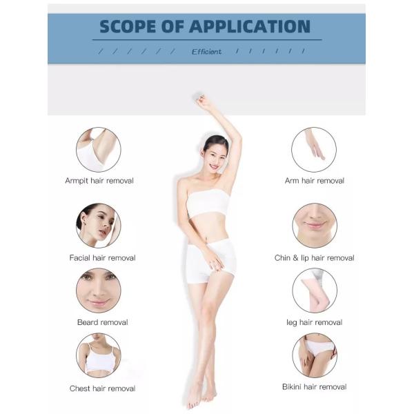 Beauty 808nm Diode Laser Hair Removal Machine Triple Wavelength Silver Edge 400W