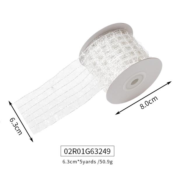 Cinturón de bordes con cable Blanco Negro Oro Rojo Cinta de color sólido para la decoración del Día de San Valentín