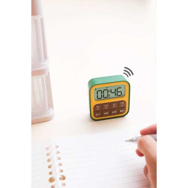 Factory Direct Sale Cube Fruit Timer Desk-Mounted Fashion Table Clock For Bedroom
