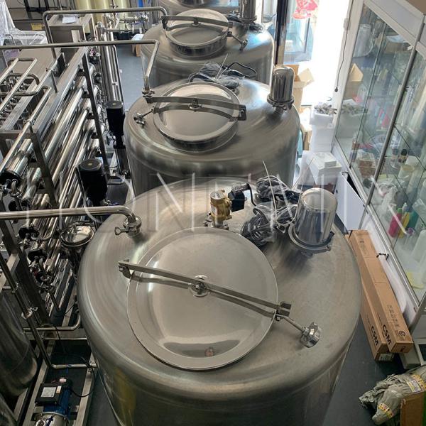 Two Stage RO Water Treatment Plant Reverse Osmosis Purification Filter 380V