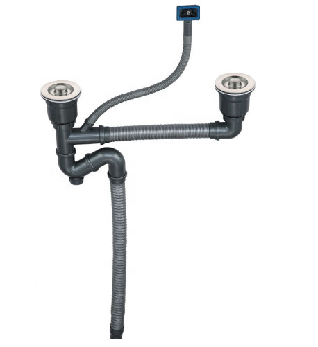 Стрейнер кухонной раковины нержавеющей стали сифона 304 Undermount