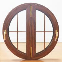 Office Interior Decor Triple Panel Aluminum Circle Windows Aluminium Circular Windows